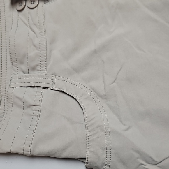 Eddie Bauer Ladies Skirt Sz 6 Tan Stretch - Picture 2 of 10